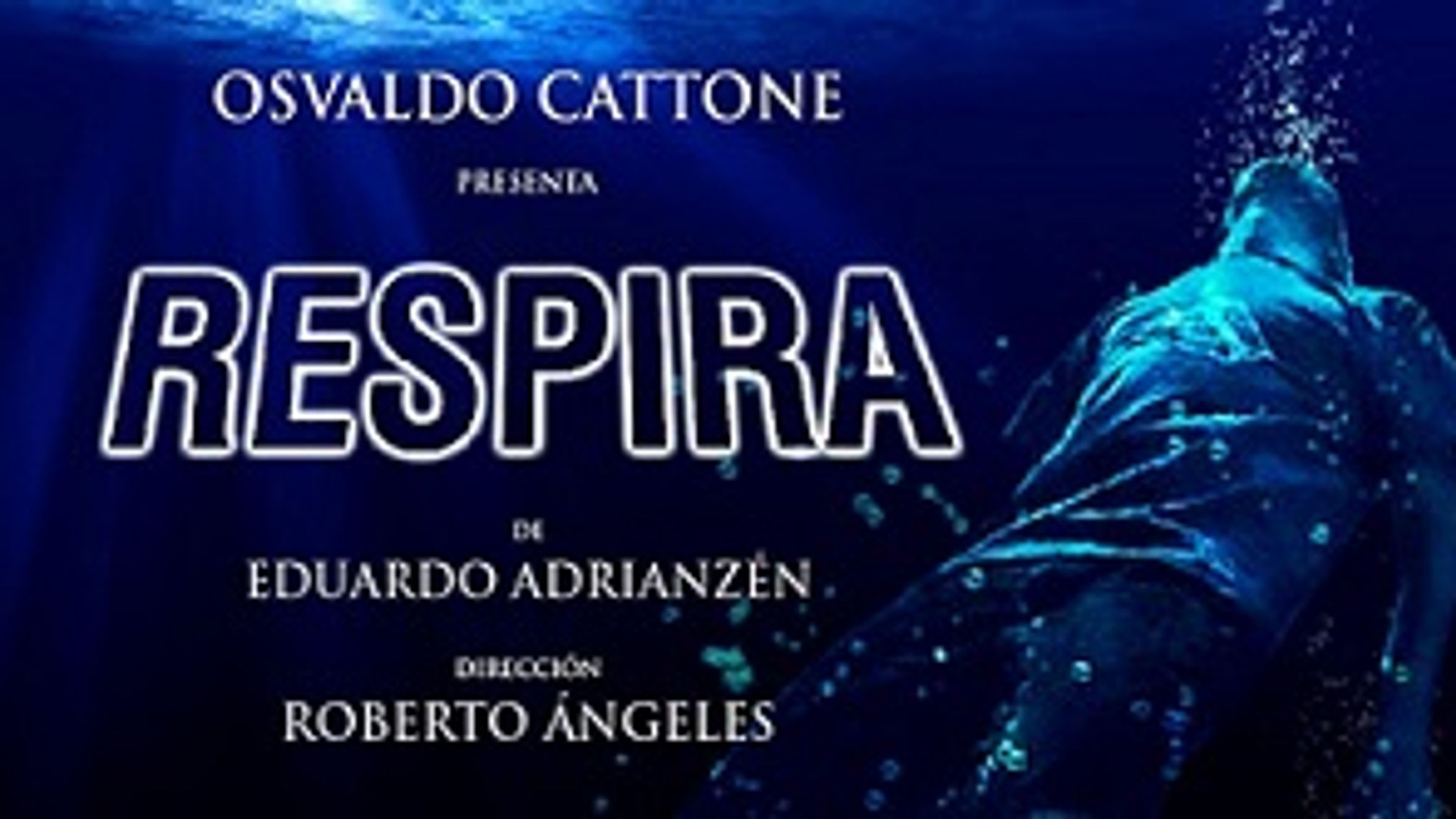 Osvaldo Cattone presenta la tragicomedia "Respira]"
